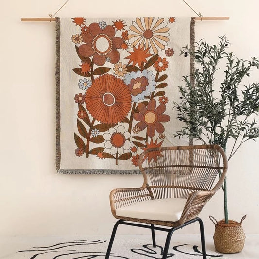 Bloom and Blossom throw rug